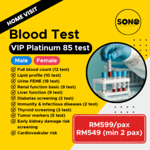 Blood Test VIP Platinum (85 test)