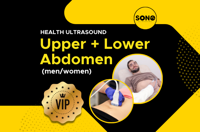 Sonobee Health Upper lower abdomen menwomen VIP
