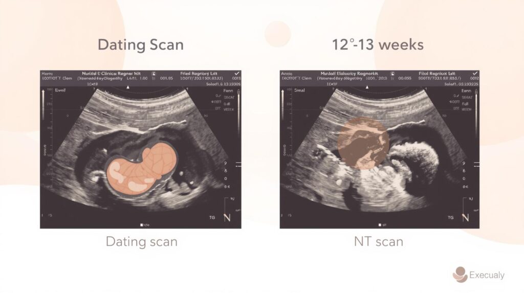 dating scan vs nt scan
