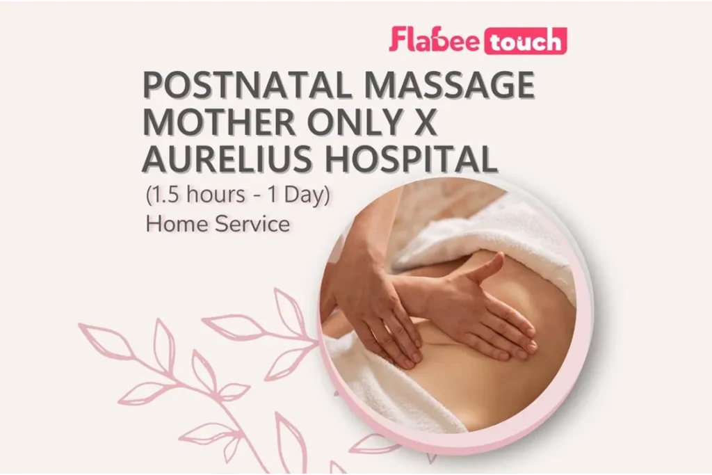 Home Postnatal Massage Mother Only 1.5 Hour 1 Days HOSPITAL