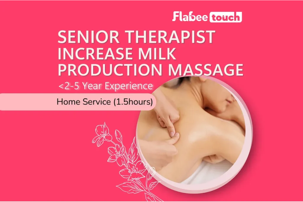 Home Senior Increase Milk Production Massage 1.5 Hour 1 Day