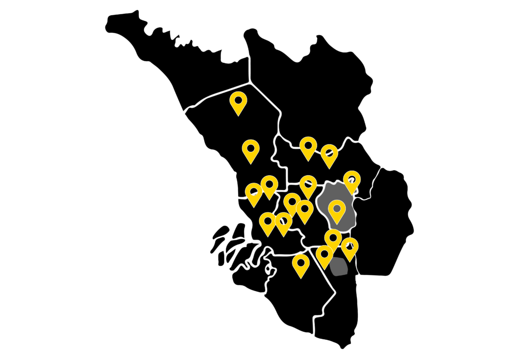 Map Phototherapy Light Home Rental Services for Baby Jaundice in Selangor