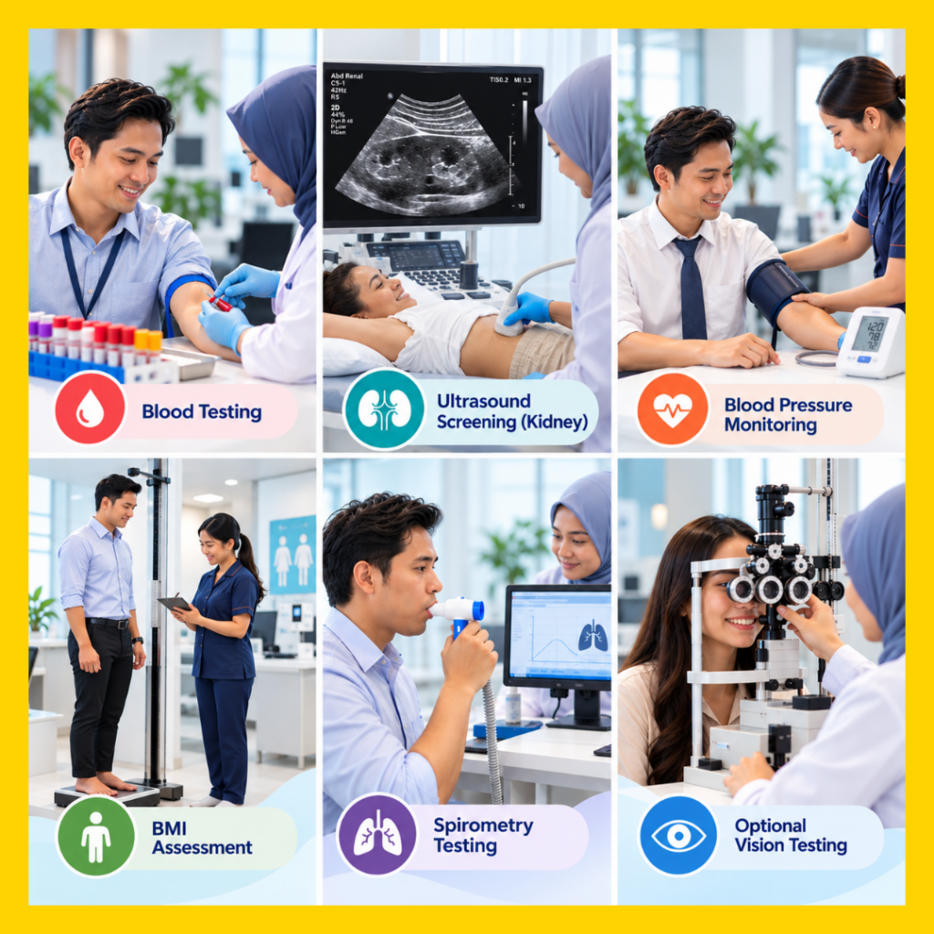 what is corporate health screening