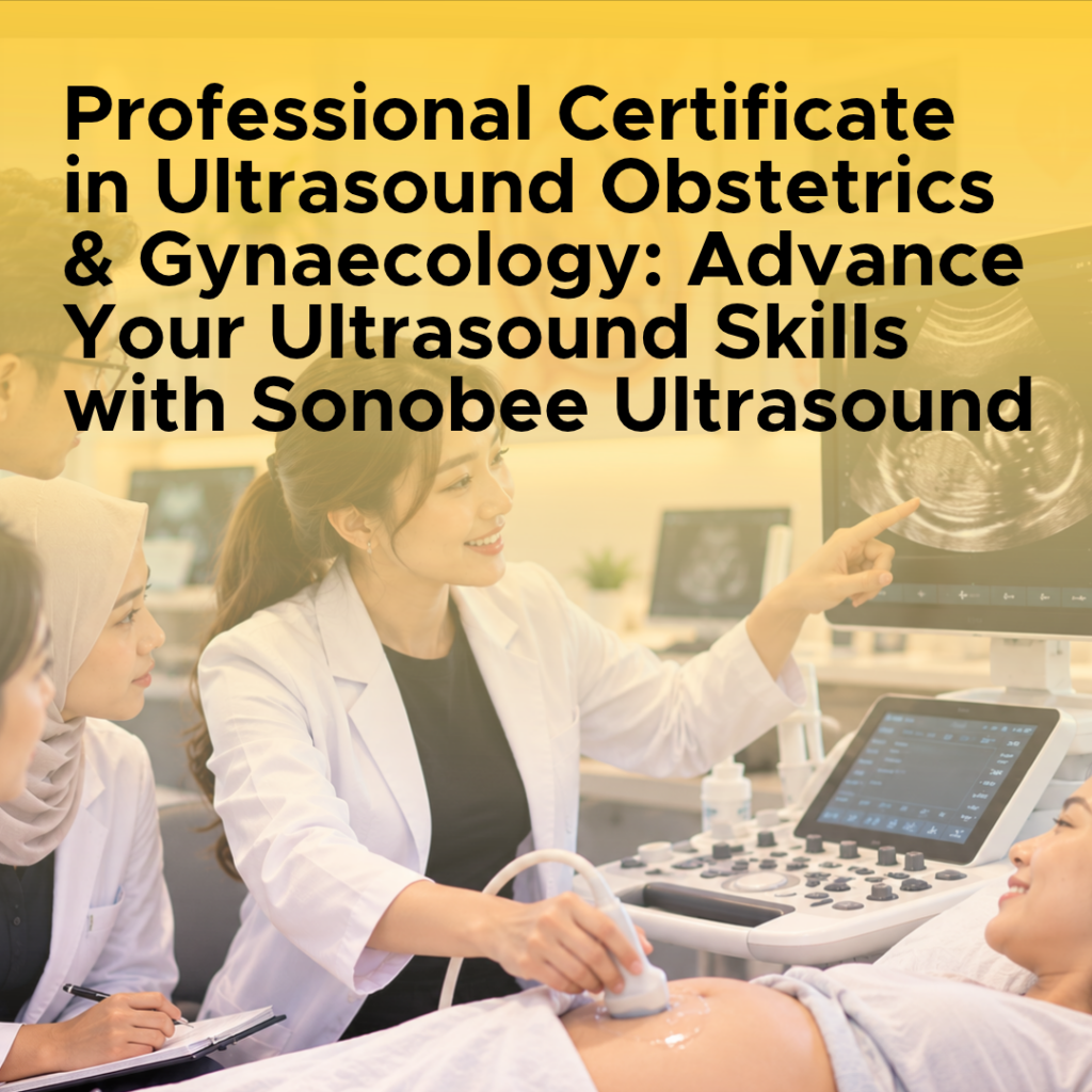 Professional Certificate in Ultrasound Obstetrics & Gynaecology_ Advance Your Ultrasound Skills with Sonobee Ultrasound